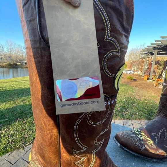 Southern Miss Golden Eagle Gameday Boots Cowboy Boots - Picture 7 of 9